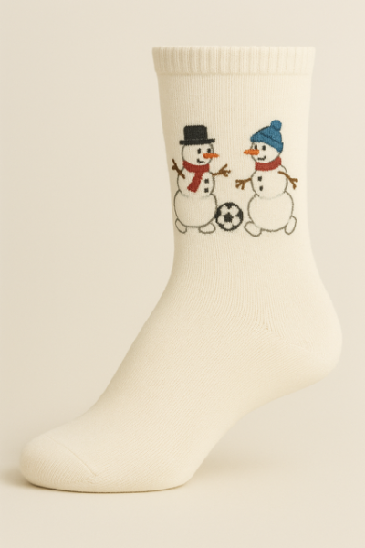 Greta rocks the Socks 34-40 - Schneemänner Fussball