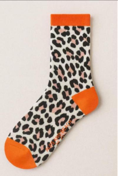 Leo Style 35-41 - Leo Socke mit orange