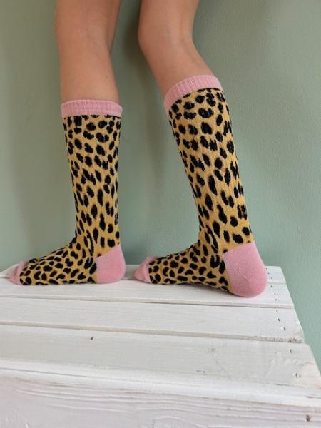 Leo Style 35-41 - Leo Socke mit rosa